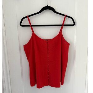 Kensie - Red Cami with Buttons - Size M